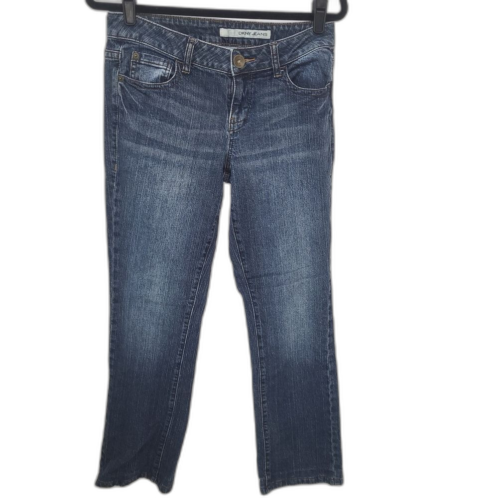 DKNY Women's Blue Boot Cut Jeans
